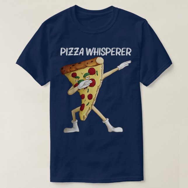 Funny Pizza Art For Men Women Pizza Slice Italian  T-Shirt (Design Front)