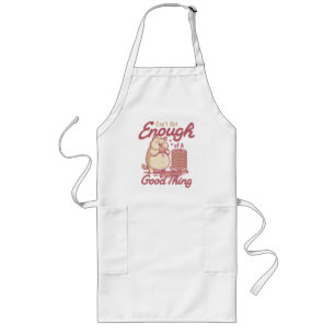 Funny Pizza Cat Long Apron