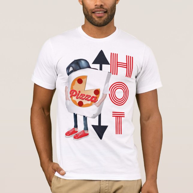Funny Pizza Delivery T-Shirt (Front)