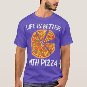 Funny Pizza For Men Women Italian Pizza Slice Food T-Shirt