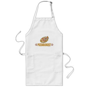 Funny Pizza Long Apron