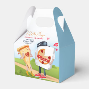 Funny Pizza Love Favour Box