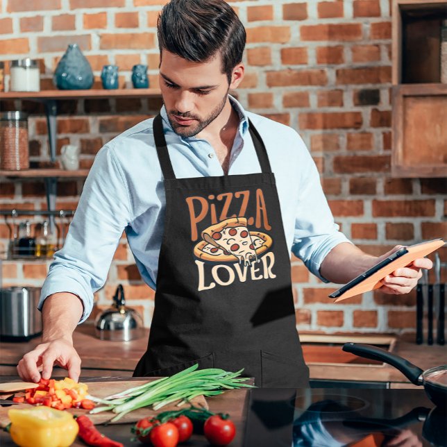 Funny Pizza Lover  Apron (#pizza lover #zazzlemade #pizza slice #quotesapron, 3funnychef #foodquotes)