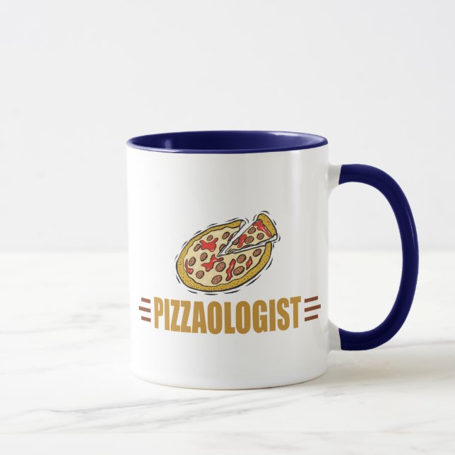 Funny Pizza Mug (Right)