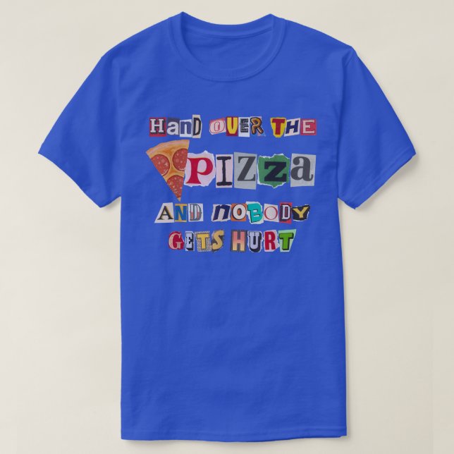 Funny Pizza Party Birthday for Kids Youth Men Wome T-Shirt (Design Front)