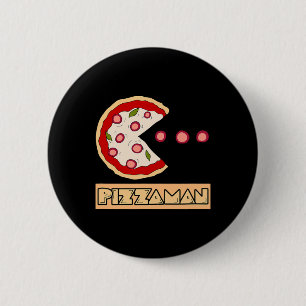 Funny Pizza Pun 6 Cm Round Badge