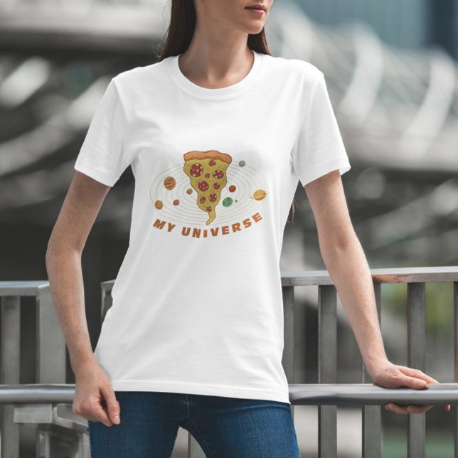 Funny Pizza Universe T-Shirt (Creator Uploaded)