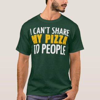 Funny Pizzaholic For A Pizza Party Lover Cheesy Fo T-Shirt