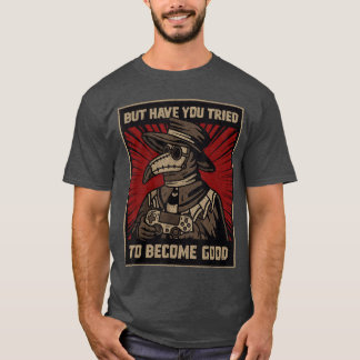 Funny Plague Doctor Gamer Retro Gaming Meme Gifts T-Shirt