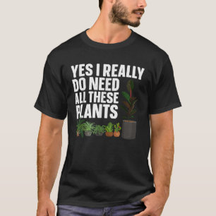 Funny Plant Lover Art For Men Women Botanical T-Shirt