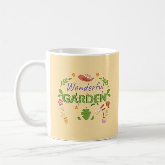Funny Plant Lover Gift for Women Gardeners  Coffee Mug (Left)