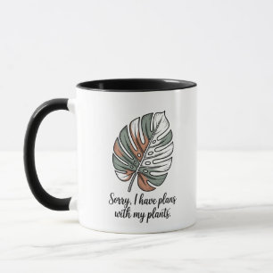 Funny Plant Parent - Monstera Botanical Garden Mug