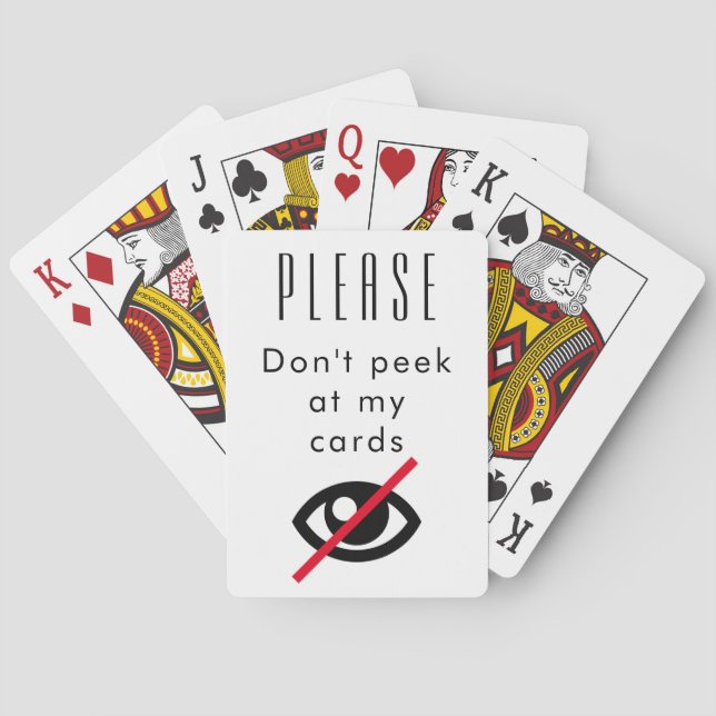 Funny Playing Cards (Back)