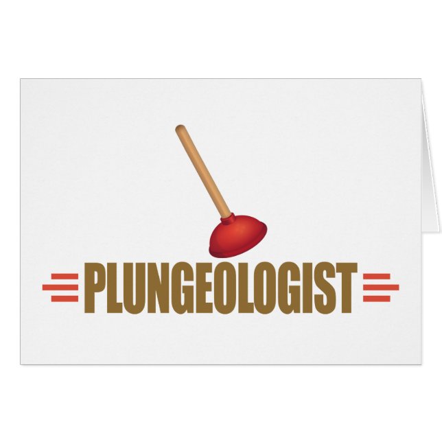 Funny Plumber (Front Horizontal)