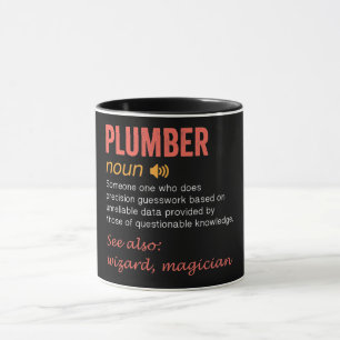 Funny Plumber Definition Mug