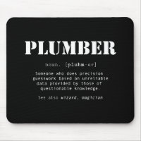 Funny Plumber Dictionary Definition