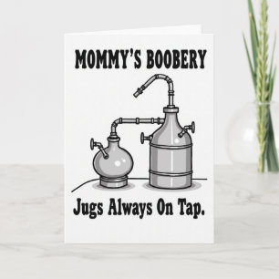 Funny Plumbing Mothers Day Card