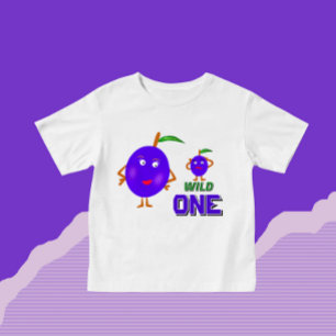 Funny plums baby T-Shirt