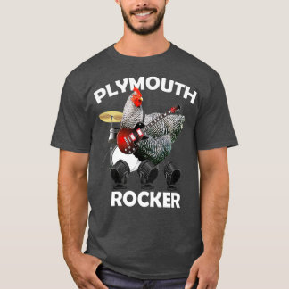 Funny Plymouth Rock Chicken  Hen Humour  Gift T-Shirt