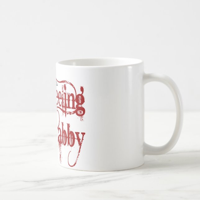 Funny PMS Stabby Coffee Mug (Right)