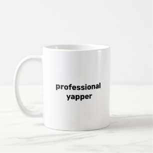 Funny Podcaster Professional Yapper Podcasting Coffee Mug