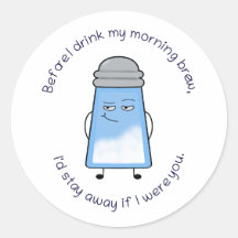 Funny Poem Salty Couplet Mug “Morning Brew”