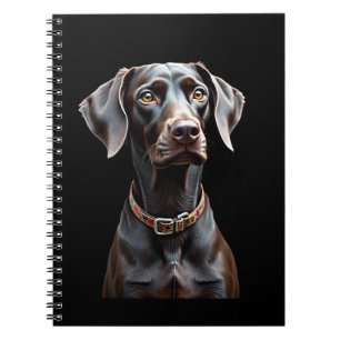Funny Pointer Shirt Pointer Mom Dad Dog Lover Poin Notebook