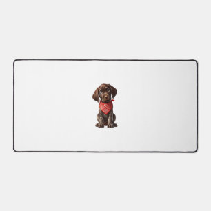 Funny Pointer Shirt Pointer Mum Dad Dog Lover Poin Desk Mat