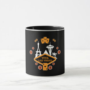 Funny Poker Gifts Lucky Cards Poker Party Mous Mug