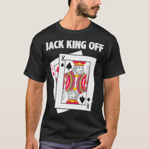 Funny Poker Jack King Off Premium T-Shirt
