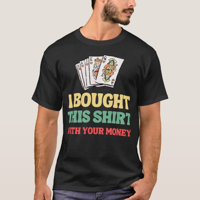 Funny Poker T-Shirt (Front)