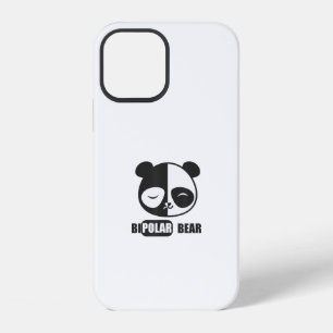 Funny Polar Bear Painting For Animal Lover iPhone 12 Case