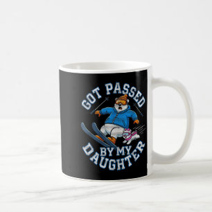 Funny Polar Bear Skiing - Got Ped By My Daughter S Coffee Mug