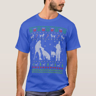 Funny Police K9 Dog Ugly Christmas Sweater Gifts 