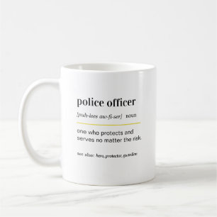 Funny police officer Gift Coffee Mug