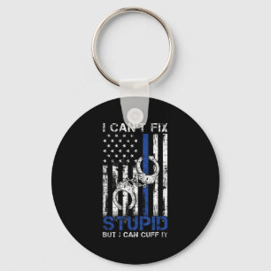 Funny Police Officer Gift Law Enforcement Police Key Ring