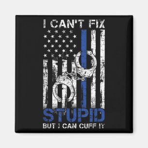 Funny Police Officer Gift Law Enforcement Police Magnet