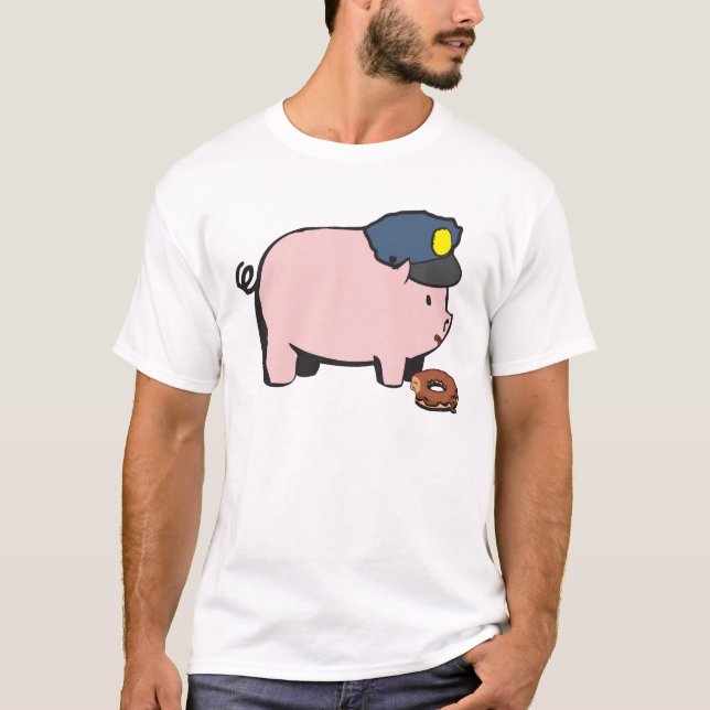 Funny Police Shirt - Funny Cop Shirt (Front)