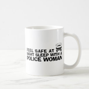 Funny Police Woman Coffee Mug