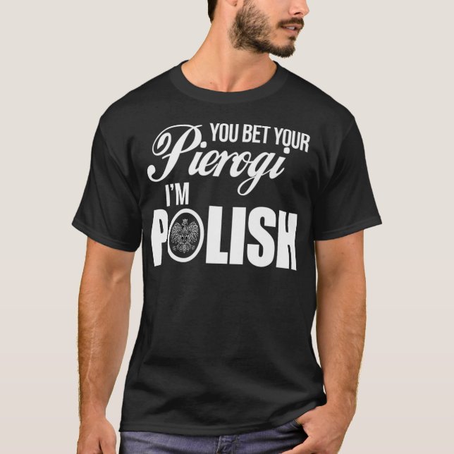 Funny Polish Tshirt Pierogi  Polska Tee Dyngus (Front)