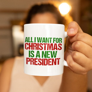Funny Political Christmas Election Humour Coffee Mug