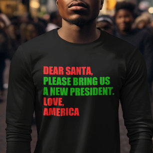 Funny Political Christmas Election Long Sleeve T-Shirt