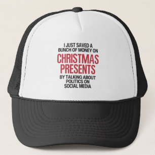 Funny Political Christmas Trucker Hat