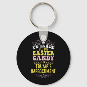 Funny Political Democrat Humour Anti Trump Easter  Key Ring