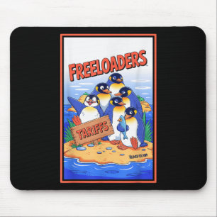 Funny Political Injustice Tariffs Heard Island Pen Mouse Pad