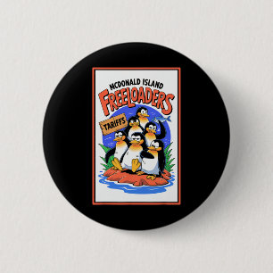 Funny Political Injustice Tariffs Mcdonald Island 6 Cm Round Badge