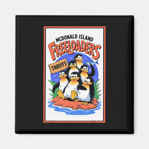 Funny Political Injustice Tariffs Mcdonald Island Magnet