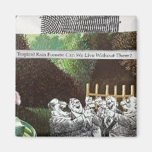 Funny Political Joke Forest Climate Change Satire