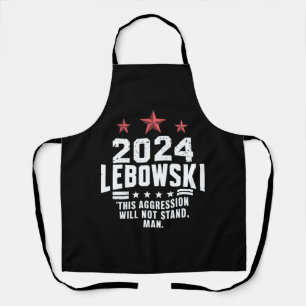  Funny Political Lebowski Election Vote 2024 Apron