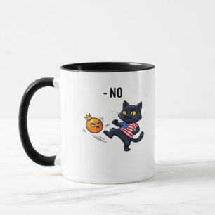 Funny Political Meme No Cat Mug